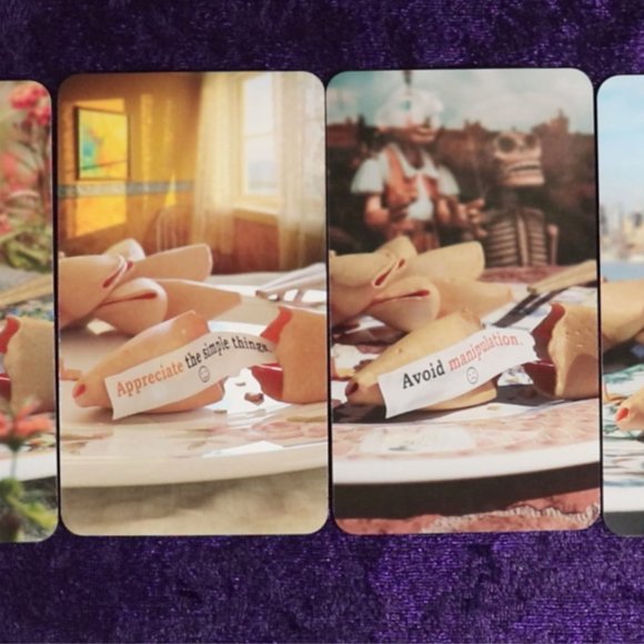 Fortune Cookie Oracle Deck | Spiritual Support | Predictions | 73 Cards | NEW - Picture 5 of 10